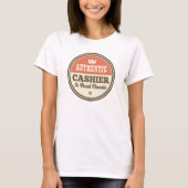 Authentic Cashier A Real Classic T-shirt (Voorkant)