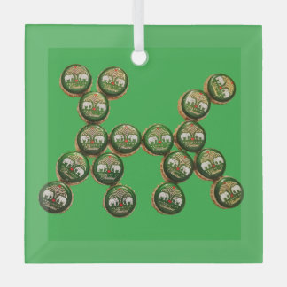 ​🐶 Authentic Chang Beer Cap Dog Glas Ornament