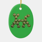 ​🐶 Authentic Chang Beer Cap Dog Keramisch Ornament (Voorkant)