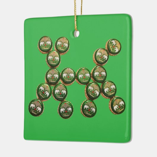 ​🐶 Authentic Chang Beer Cap Dog Keramisch Ornament (Links)