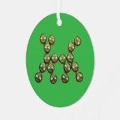 ​🐶 Authentic Chang Beer Cap Dog Metalen Ornament (Voorkant links)