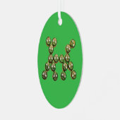 ​🐶 Authentic Chang Beer Cap Dog Metalen Ornament (Voorkant links)