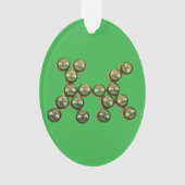 ​🐶 Authentic Chang Beer Cap Dog Ornament (voorkant)