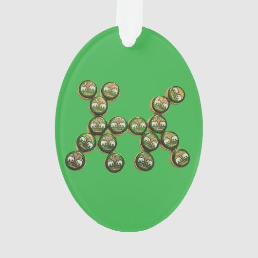 ​🐶 Authentic Chang Beer Cap Dog Ornament (achterkant)