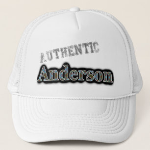 Authentic Clan Anderson Scottish Tartan Name Trucker Pet
