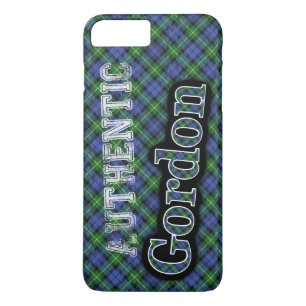 Authentic Clan Gordon Scottish Tartan Design iPhone 8/7 Plus Hoesje