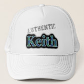 Authentic Clan Keith Scottish Tartan Name Trucker Pet (Voorkant)