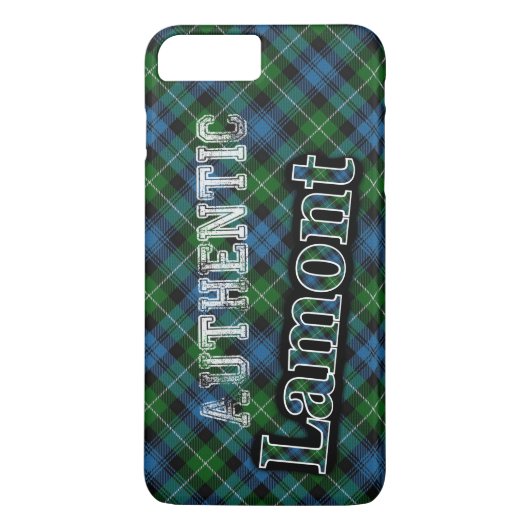 Authentic Clan Lamont Scottish Tartan Design Case-Mate iPhone Case (Achterkant)