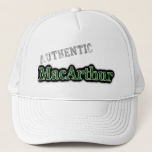 Authentic Clan MacArthur Scottish Tartan Name Trucker Pet