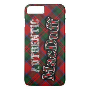 Authentic Clan MacDuff Scottish Tartan Design Case-Mate iPhone Case