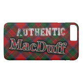 Authentic Clan MacDuff Scottish Tartan Design Case-Mate iPhone Case (Achterkant (Horizontaal))