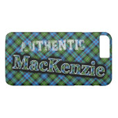 Authentic Clan MacKenzie Scottish Tartan Design Case-Mate iPhone Case (Achterkant (Horizontaal))