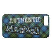 Authentic Clan MacNeil Scottish Tartan Design Case-Mate iPhone Case (Achterkant (Horizontaal))