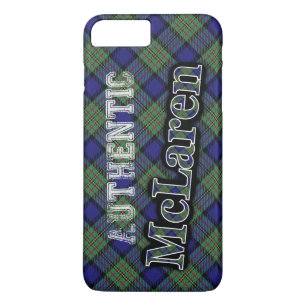 Authentic Clan McLaren Scottish Tartan Design iPhone 8/7 Plus Hoesje