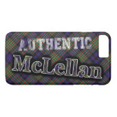 Authentic Clan McLellan Scottish Tartan Design Case-Mate iPhone Case (Achterkant (Horizontaal))