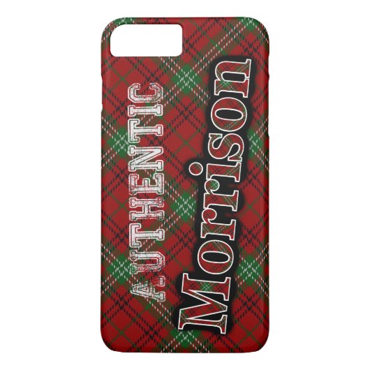 Authentic Clan Morrison Scottish Tartan Design Case-Mate iPhone Case (Achterkant)