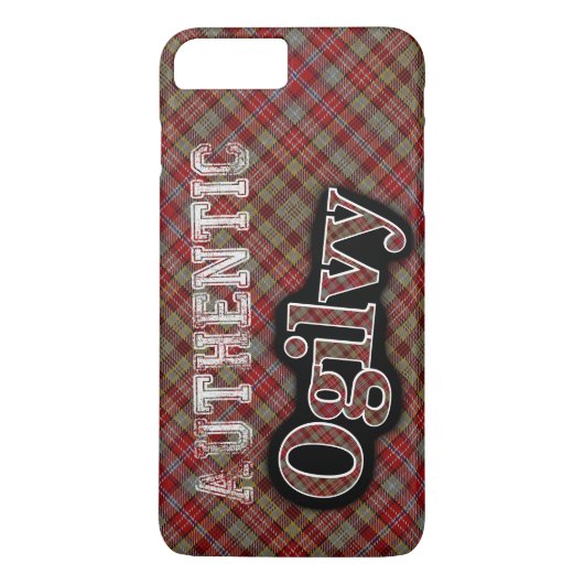 Authentic Clan Ogilvy Scottish Tartan Design Hoesj Case-Mate iPhone Case (Achterkant)