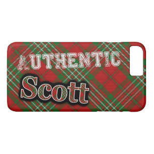 Authentic Clan Scott Scottish Tartan Design Case-Mate iPhone Case