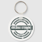 Authentic College Student Sleutelhanger (Voorkant)