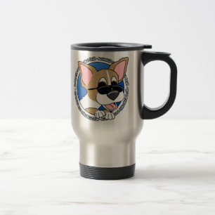 Authentic Cool Chihuahua Travel Mug Reisbeker