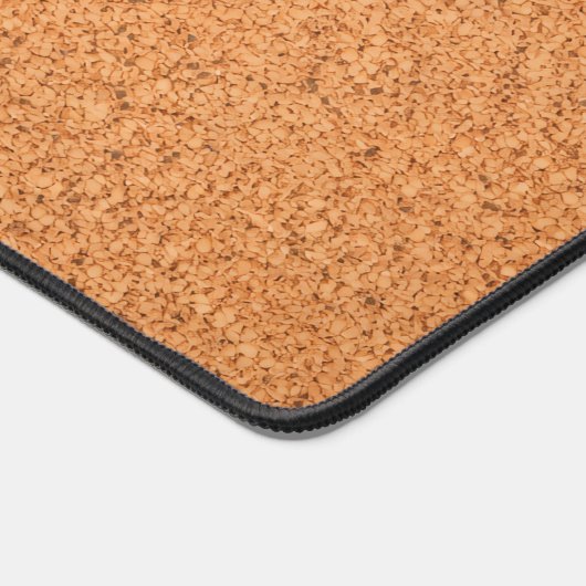 Authentic Cork Board Texture Office Desk Mat (Hoek)