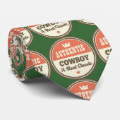 Authentic Cowboy A Real Classic Stropdas (Opgerold)