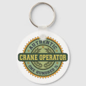 Authentic Crane Operator Sleutelhanger (Voorkant)