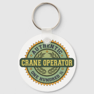 Authentic Crane Operator Sleutelhanger