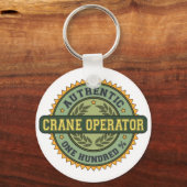 Authentic Crane Operator Sleutelhanger (Voorkant)