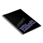 Authentic Design Clan Elliott Tartan Notitieboek (Rechterzijde)