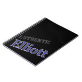 Authentic Design Clan Elliott Tartan Notitieboek (Linkerzijde)