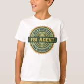 Authentic FBI Agent T-shirt (Voorkant)