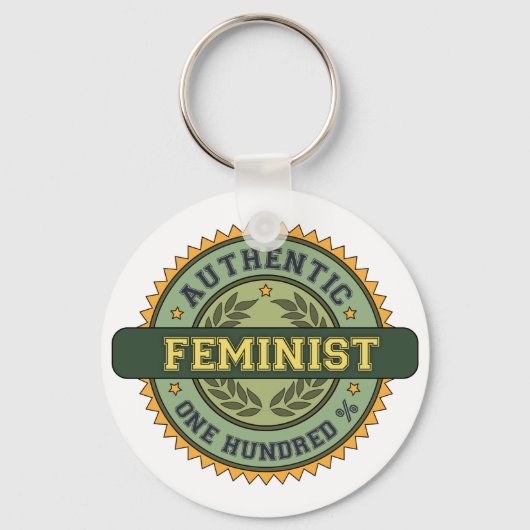 Authentic Feminist Sleutelhanger (Voorkant)