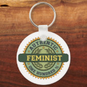 Authentic Feminist Sleutelhanger (Voorkant)