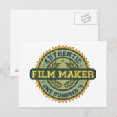 Authentic Film Maker Briefkaart (Voorkant / Achterkant)
