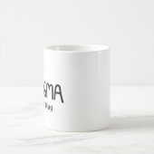 Authentic Hand-lettered Cool Word Enigma Koffiemok (Center)