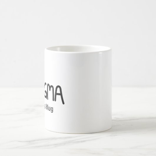 Authentic Hand-lettered Cool Word Enigma Koffiemok (Center)