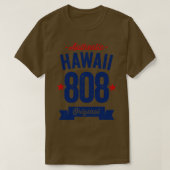 Authentic Hawaii 808 Area Code T-shirt (Design voorkant)