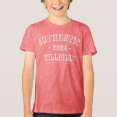 AUTHENTIC HILLBILLY™ 2024 Little’uns Tri-Blend Shirt (Voorkant)