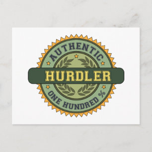Authentic Hurdler Briefkaart