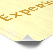 Authentic Irishman voor Hire Funny Perfect Poster (Hoek)