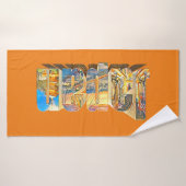 Authentic Japan Retro  Style Badhanddoek (Badhanddoek)