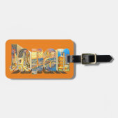 Authentic Japan Retro Style Bagagelabel (Voorkant horizontaal)