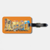 Authentic Japan Retro Style Bagagelabel (Achterkant horizontaal)