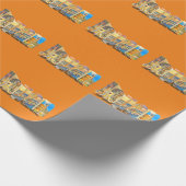 Authentic Japan Retro  Style Cadeaupapier (Hoek)