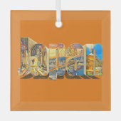 Authentic Japan Retro  Style Glas Ornament (Voorkant)