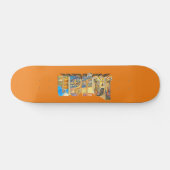 Authentic Japan Retro Style Persoonlijk Skateboard (Horizontaal)