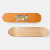 Authentic Japan Retro Style Persoonlijk Skateboard (Horizontaal)