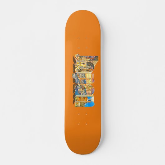 Authentic Japan Retro Style Persoonlijk Skateboard (Voorkant)