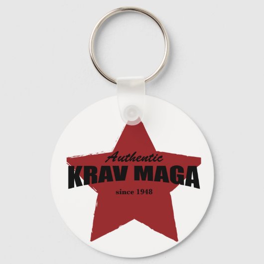 Authentic Krav Maga sinds 1948 Sleutelhanger (Voorkant)